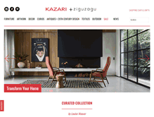 Tablet Screenshot of kazari.com.au